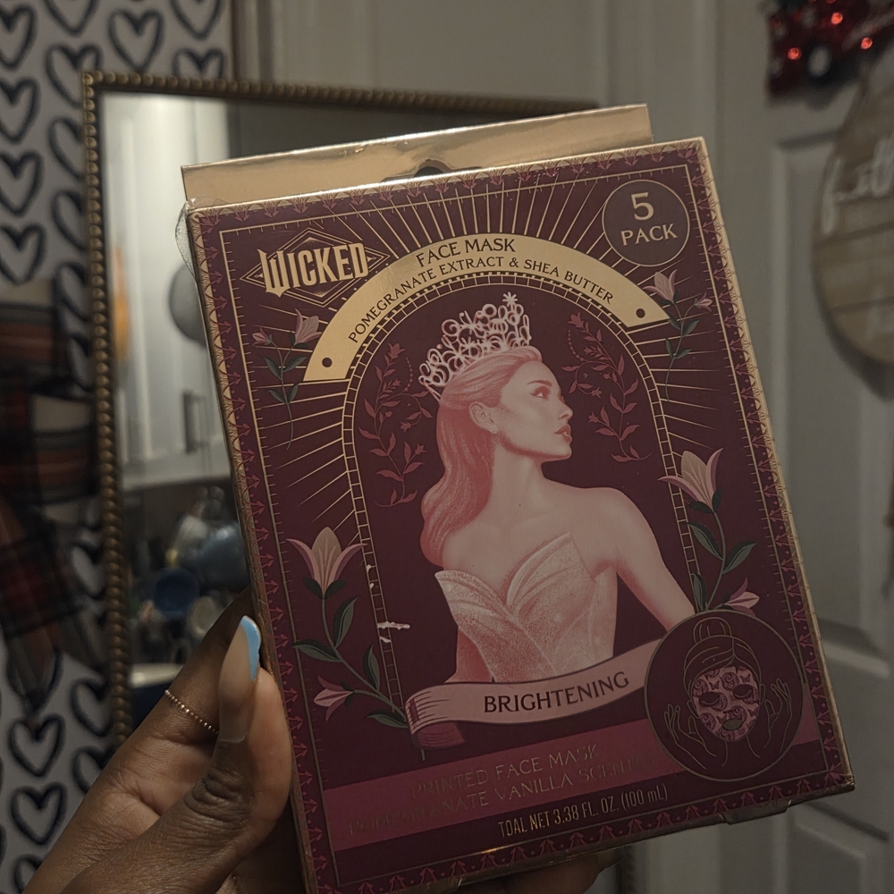 WICKED Printed Face Mask - Brightening